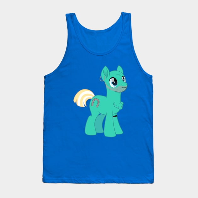 Black Pete pony Tank Top by CloudyGlow